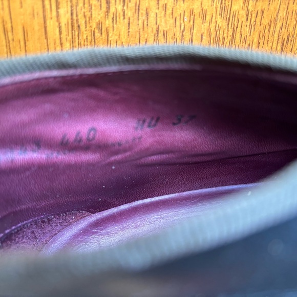 👛 (ANY 2/$50) CAMPER Lulu Leather Rubber Sole 2.5" Kitten Rubber Heel Booties - Picture 7 of 8